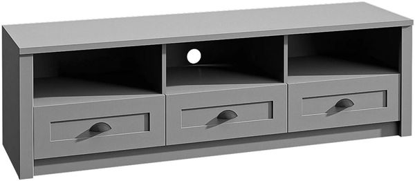 AX LIVING Lowboard TV Palmano – 158 cm breit, Stilvoll Grau