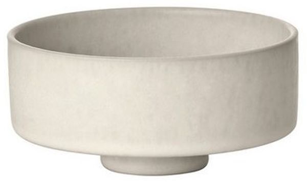 blomus Schale -MAKOTO- Servierschale, Esschale, Bowl: Modernes Design, Steingut, (1-tlg), Zeitlose Schale, matte Glasur, schwebende Leichtigkeit