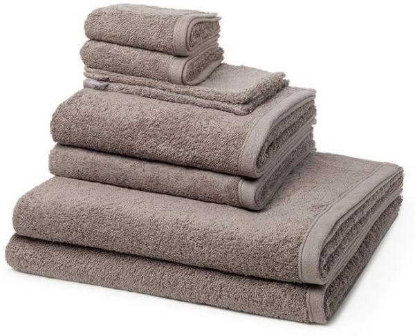 Ross Vita 8 tlg. Frottier-Set - 2 X Handtuch (50 X 100cm), 2 X Duschtuch (70 X 140cm), 2 X Gästetuch (30 X 50cm), 2 X Waschhandschuh (16 X 22cm) - 520 g/m2 - Flanell