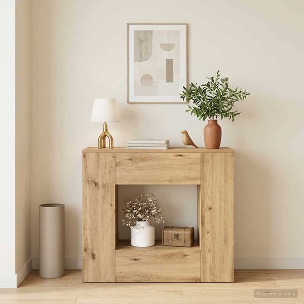 vidaXL Artisan-Eiche 82 x 29 x 74 cm 899876