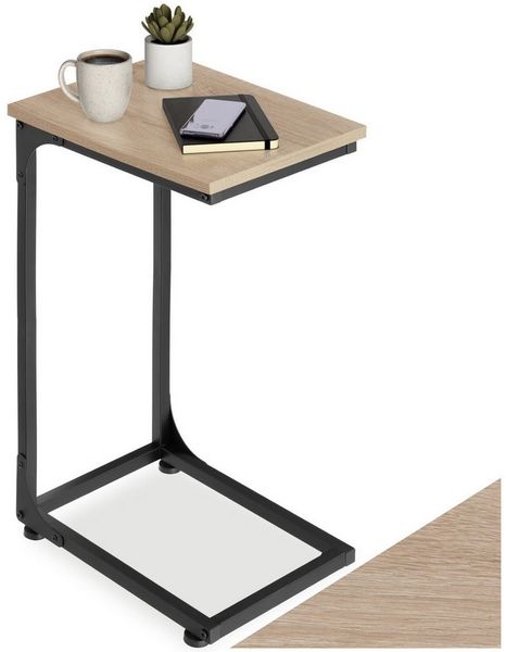 tectake Beistelltisch Couchtisch Erie 40x30x63cm (1-St, 1 tlg), Schlanker Beistelltisch im minimalistischen Industrie-Design Bild 5