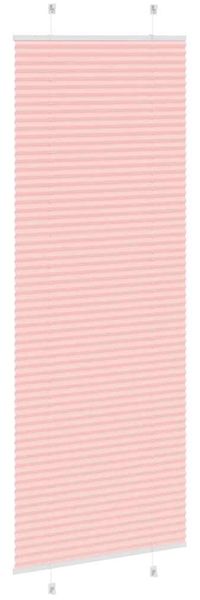 vidaXL Plissee Rosa 80x200 cm Stoffbreite 79,4 cm Polyester 4015462 Bild 4