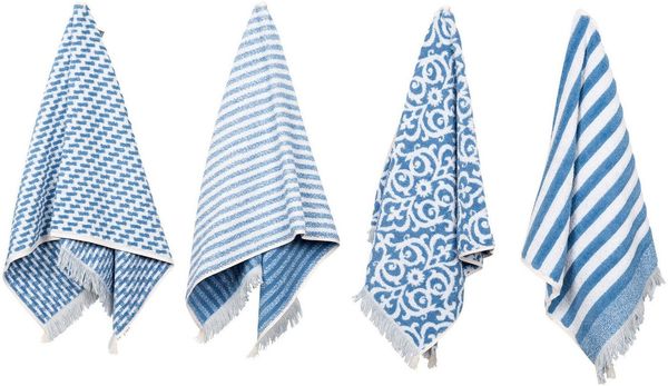 PAD Gästehandtuch Family, Frottee (Set, 12-St), Made in Europe