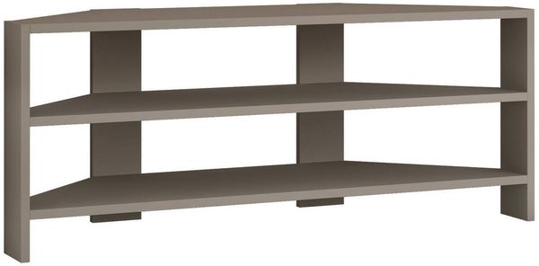 Dmora Fernsehschrank Naypyidaw, Ständer für Wohnzimmerfernseher, Niedriges Wohnzimmer-Sideboard, TV-Ständerbasis, 114x36 h45 cm, Beige