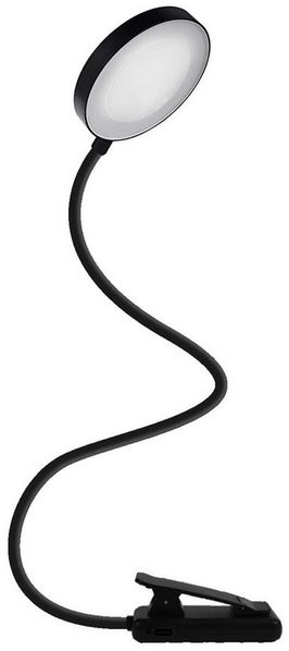 LQWELL LED Leselampe Leselampe Buch Klemme im Bett, USB Wiederaufladbare Leselicht, LED fest integriert, mit 3 Farbtemperaturen, 10 Helligkeitsstufen & Stufenloses Dimmen, 360° Flexibel Buchlampe für Kinder, Buchliebhaber