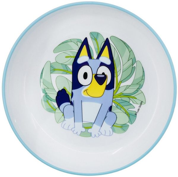 Bluey Kindergeschirr-Set Bluey und Bingo Kinder Geschirr-Set 3 teilig (3-tlg), 1 Personen, BPA-Frei, Becher Teller Schüssel antirutsch Bild 3