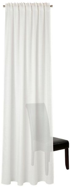Neutex for you! Vorhang Biella (1 St), verdeckte Schlaufen, halbtransparent, Jacquard, HxB: 245x142, Schal mit verdeckten Schlaufen