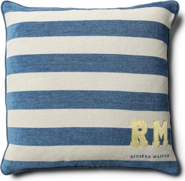 Riviera Maison Kissenhülle Loving Blue Stripes (60x60 cm) 557710