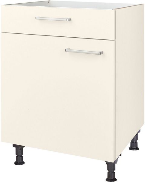 nobilia® Kochfeldumbauschrank "Touch", mit Schukasten und Tür, Ausrichtung wählbar vormontiert, Breite 60 cm