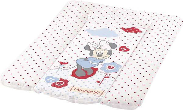 keeeper Wickelauflage Wickelauflage Disney Minni Maus weiß 70 x 50, gepolstert