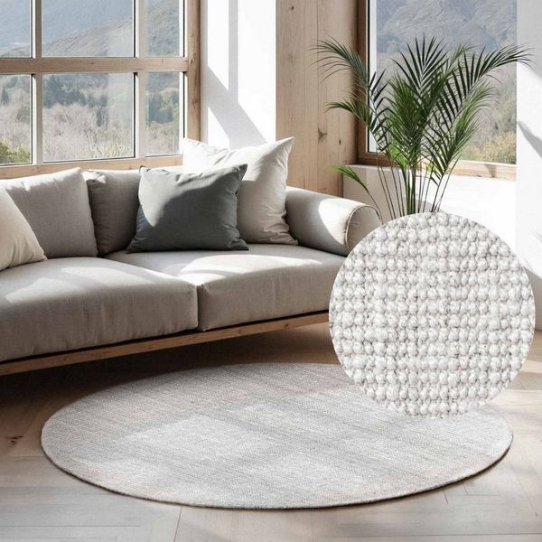 HANSE Home Teppich Jaipur Juteteppich, als Läufer und in Rund, rechteckig, Höhe: 10 mm, 100% Naturfaser, Wohnzimmer, Esszimmer, Schlafzimmer, GRS