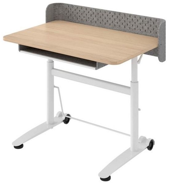 Ergotopia Kindertisch Desktopia Kids - Höhenverstellbarer Kinderschreibtisch