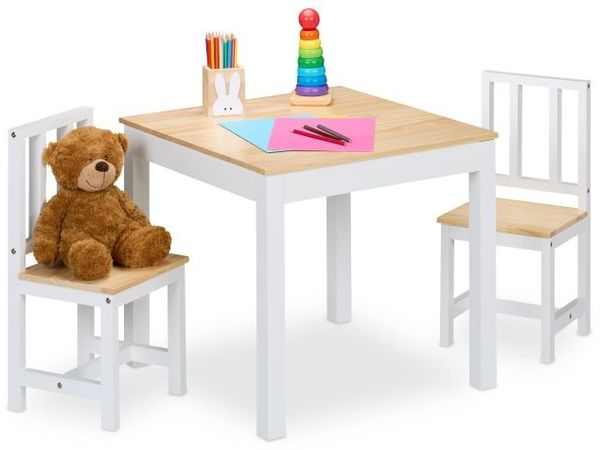 Relaxdays 3-teilige Kindersitzgruppe