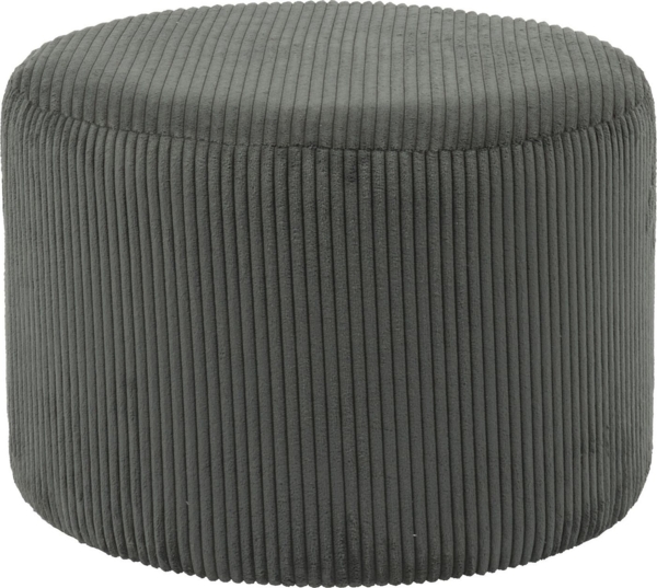 Sitzhocker in Dunkelgrau