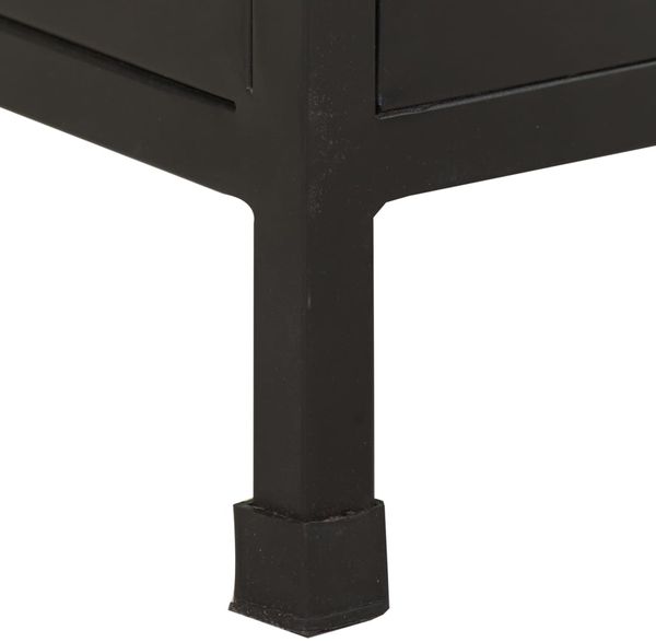vidaXL Sideboard 47 x 35 x 76 cm Raues Mangoholz [323575] Bild 12