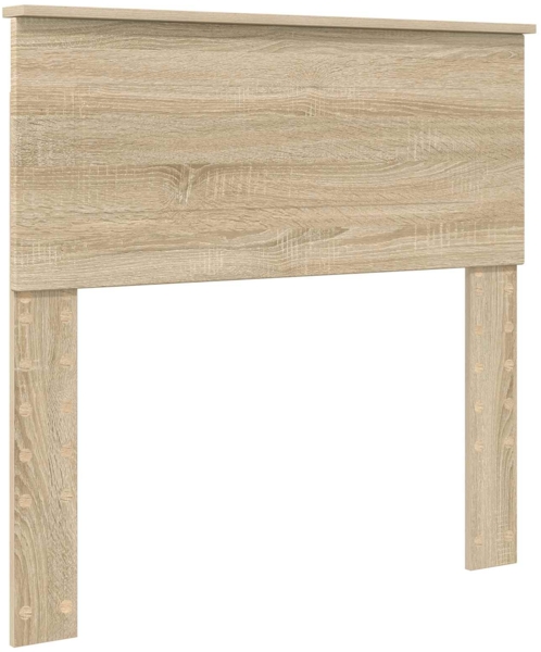 vidaXL Aufbewahrungsbett Sonoma-Eiche 90x200 cm Holzwerkstoff 3408503 Bild 6