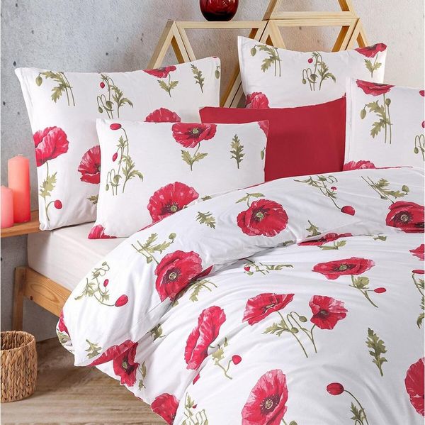 TRAUMSCHLAF Bettwäsche Mona, Renforce, 2 teilig, florales Design auf 100% Baumwolle