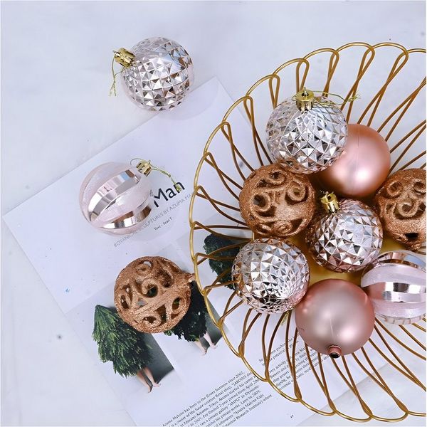 WS-Trend Weihnachtsbaumkugel Weihnachtskugeln 16 St Weihnachtsbaumkugel Christbaumkugel (16 St)