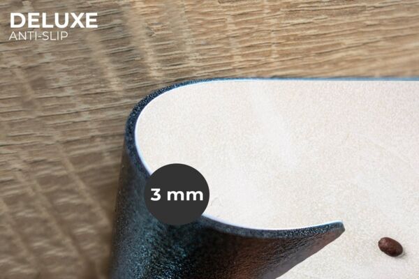MuchoWow Platzset Kaffee - Kaffeebohnen - Weiß, (6-St), Platzsets, Tischset, Abwaschbar, Tischsets, Platzdeckchen