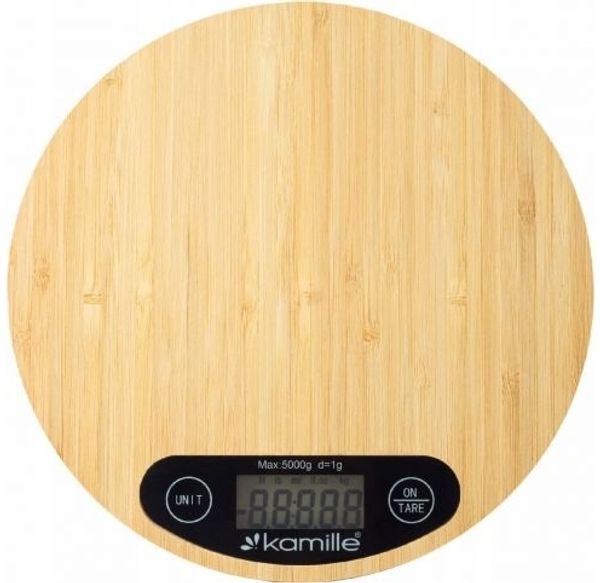 Küchenwaage Kamille KM 7109 präzise mit LCD-Display