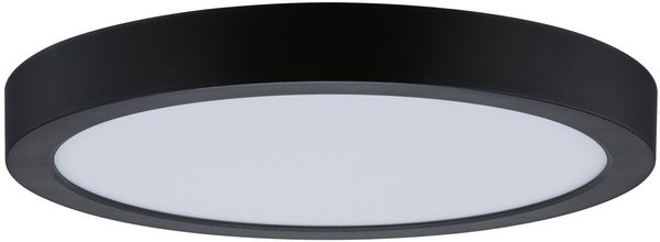 LED Panel Abia 2 White Select Dämmerungsgesteuerter Bewegungsmelder (HF) rund 300mm 14W 1000lm 2700 - 4000K Schwarz
