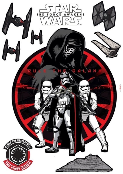 Komar Deco-Sticker Star Wars Erste Ordnung