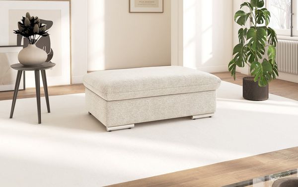 sit&more Polsterhocker Valantine, B: 101 cm, individuell zu kombinieren