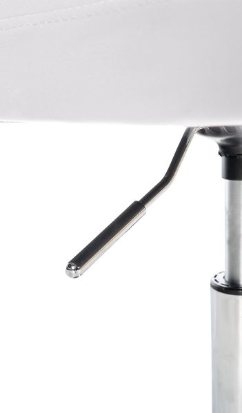 CLP Palma Lounger V2 Kunstleder Lounger höhenverstellbar und drehbar, weiß Bild 5