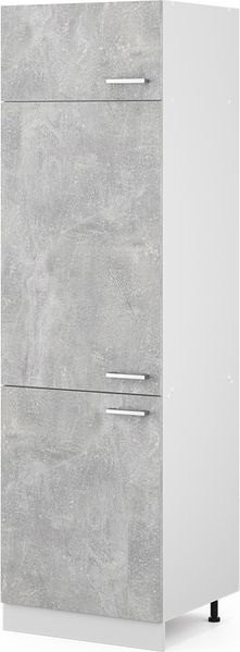Kühlumbauschrank R-Line Beton 60 cm Vicco