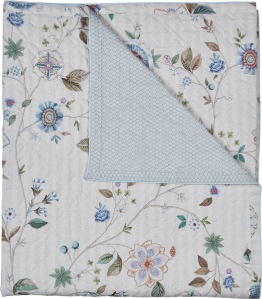 PiP Studio Tagesdecke Flores Bailando Off-white 270 x 260 cm