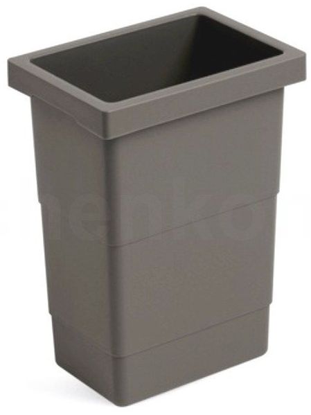 Hailo Biomülleimer 2,5 Liter Inneneimer 1129889 dunkelgrau 155 x 110 x 220 mm