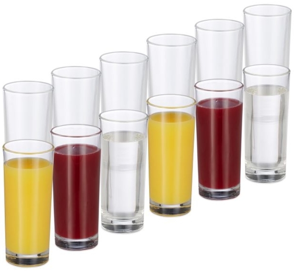 Longdrinkgläser im 12er Set