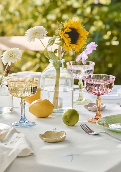 Ib Laursen - 3er Set Weingläser Gläser Glas Weinglas Bunt 3 Farben 01017-99