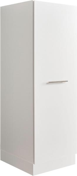 Stauraumschrank >LAUNDREEZY< in weiß, Holzwerkstoff - 50x162x67,5cm (BxHxT)