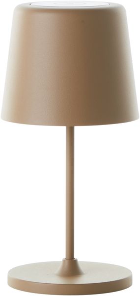 Brilliant Lampe Kaami LED Außentischleuchte 37cm cappuccino matt Metall/Bambus gold 2 W LED integriert Bild 8
