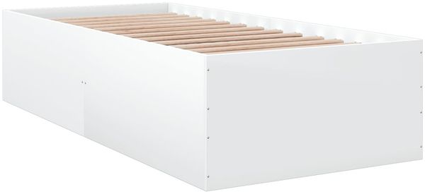 vidaXL Bettgestell Weiß 75x190 cm Holzwerkstoff 3280979 Bild 6