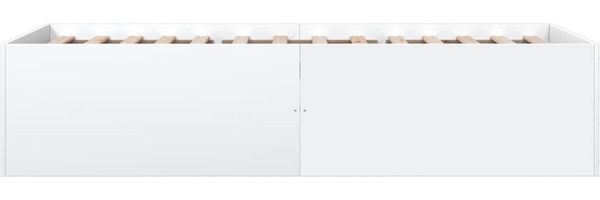 vidaXL Bettgestell Weiß 75x190 cm Holzwerkstoff 3280979 Bild 5