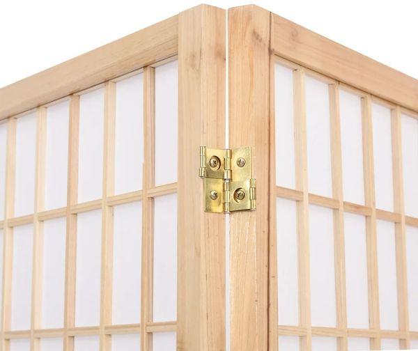 vidaXL 5-tlg. Paravent Japanischer Stil Faltbar 200x170 cm 352085 Bild 5