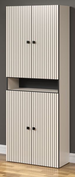 Badezimmer Hochschrank Bliss in Kaschmir 70 x 186 cm