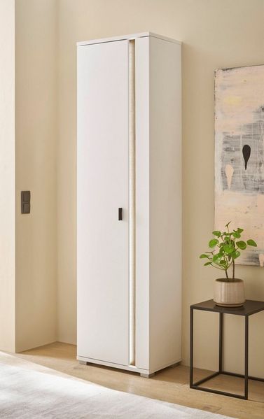 INOSIGN Mehrzweckschrank LONG ISLAND (1-St) in moderner Trendfarbe,inklusive senkrechter Beleuchtung,Breite 55 cm