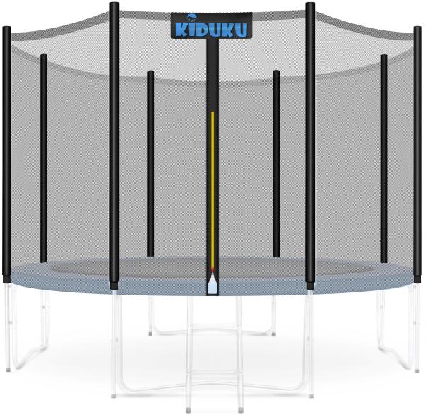 KIDUKU Trampolin Ersatznetz Ø 366 cm - 12 Stangen Sicherheitsnetz Trampolinersatznetz