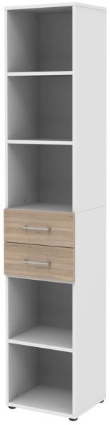 Regal in Sonoma Eiche - 40x212,5x34,4cm (BxHxT) Bild 1