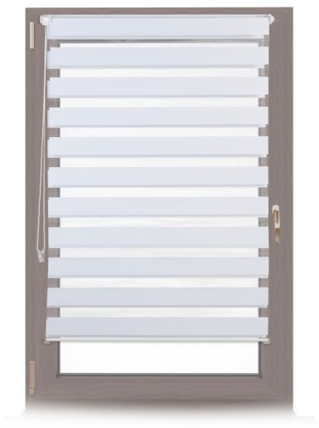 Doppelrollo Klemmfix ohne bohren in Weiß 10021306_728