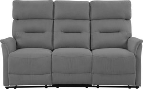 ATLANTIC home collection 3-Sitzer Falk, Zwei Relaxfunktionen, klappbare Konsole mit Getränkehalter Bild 6