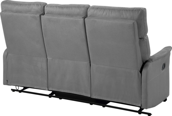 ATLANTIC home collection 3-Sitzer Falk, Zwei Relaxfunktionen, klappbare Konsole mit Getränkehalter Bild 3