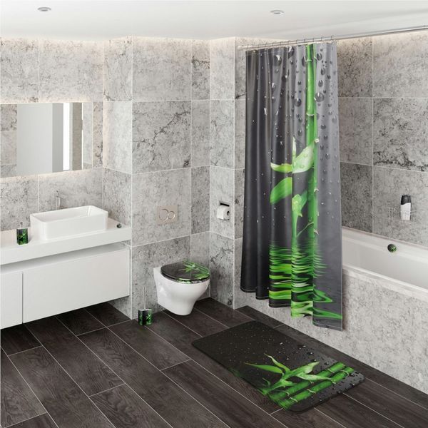 Sanilo Badematte Virella, 50 x 80 cm, sehr weich, rutschfest, waschbar und schnelltrocknend, 100% Polyester