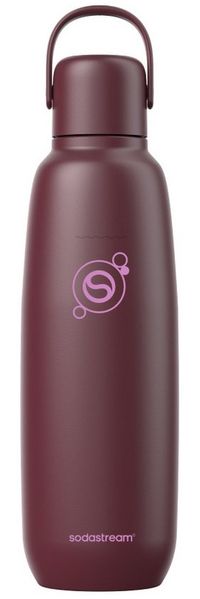 SodaStream Thermoflasche Metallflasche Fizz&go COOL DWS, 0,9 l, Trinkflasche, kompatibel mit SodaStream DUO, E-DUO, TERRA, ART & ENSO Wassersprudler