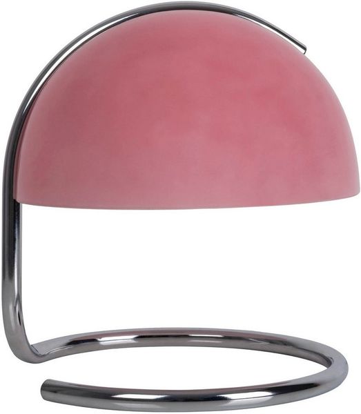 näve Tischleuchte Burano, ohne Leuchtmittel, halbkugelförmiger Glasschirm, 1x E27, Zuleitung schwarz 150cm