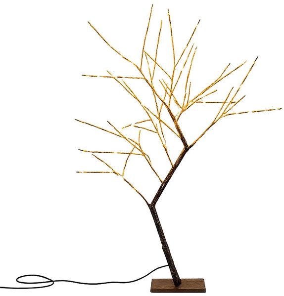 Dekobaum, Außenbereich, 198 LED's, Kupfer, H 80 cm