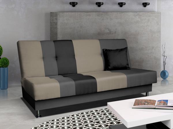 Schlafsofa Lisa DM, Farbe: Rainbow 27 + Rainbow 83 + Rainbow 15